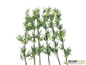 EUROPALMS Bamboo tube with leaves