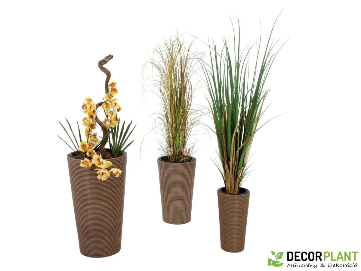 EUROPALMS Deco pot set “INDIA” 74/54/44cm EUROPALMS Deco pot set "INDIA" 74/54/44cm