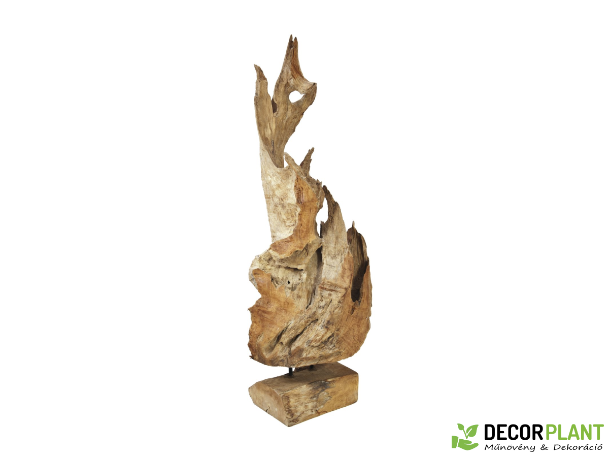 EUROPALMS Natural wood sculpture 160cm EUROPALMS Natural wood sculpture 160cm