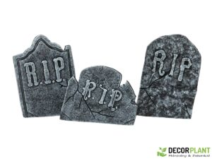 EUROPALMS Halloween Tombstone Set