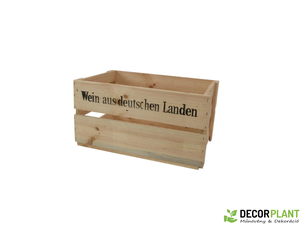 EUROPALMS Wine Crate natural EUROPALMS Wine Crate natural