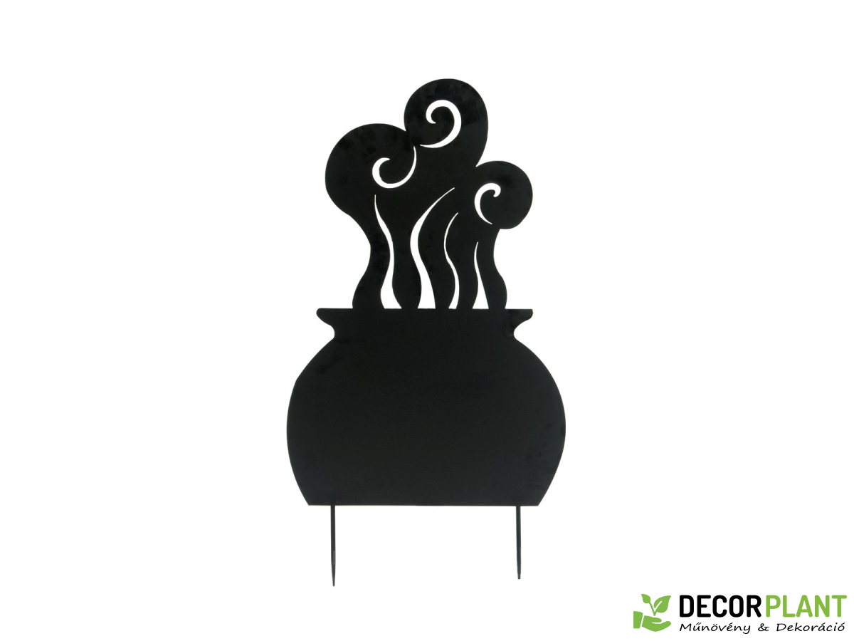 EUROPALMS Silhouette Metal Witch Pot EUROPALMS Silhouette Metal Witch Pot