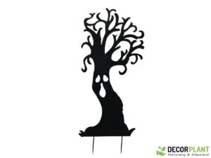 EUROPALMS Silhouette Metal Ghost Tree