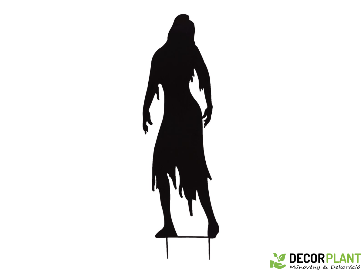 EUROPALMS Silhouette Metal Zombie Woman EUROPALMS Silhouette Metal Zombie Woman