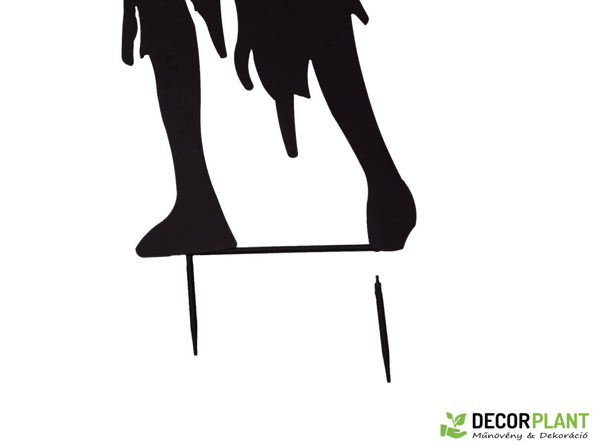 EUROPALMS Silhouette Metal Zombie Woman