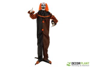 Zombi bohóc figura EUROPALMS Halloween Figure Pop-Up Clown