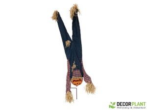 EUROPALMS Halloween Ground Stake Figure Pumpkin Man Handstand